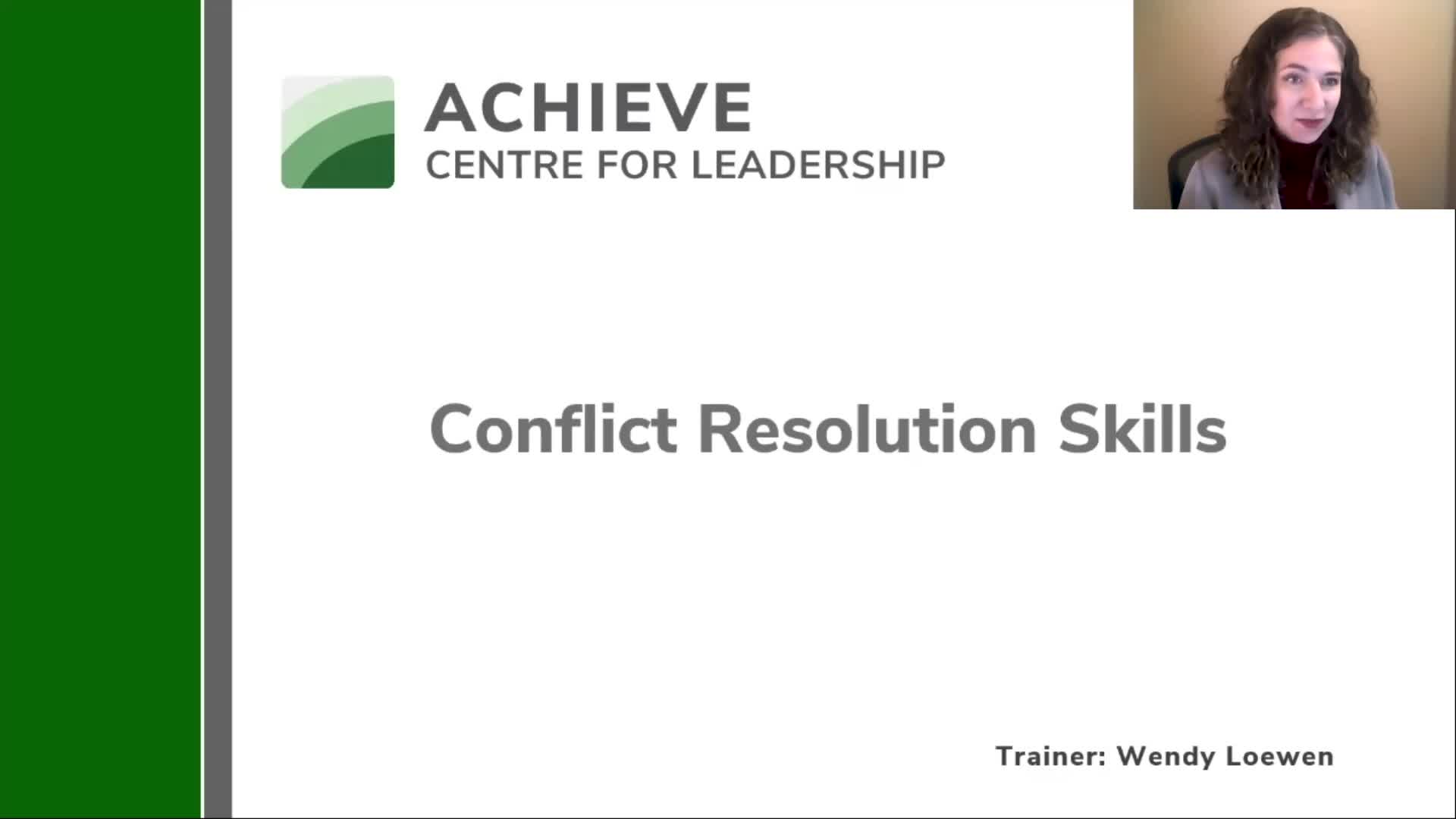  Conflict Resolutions Skills Book Cover