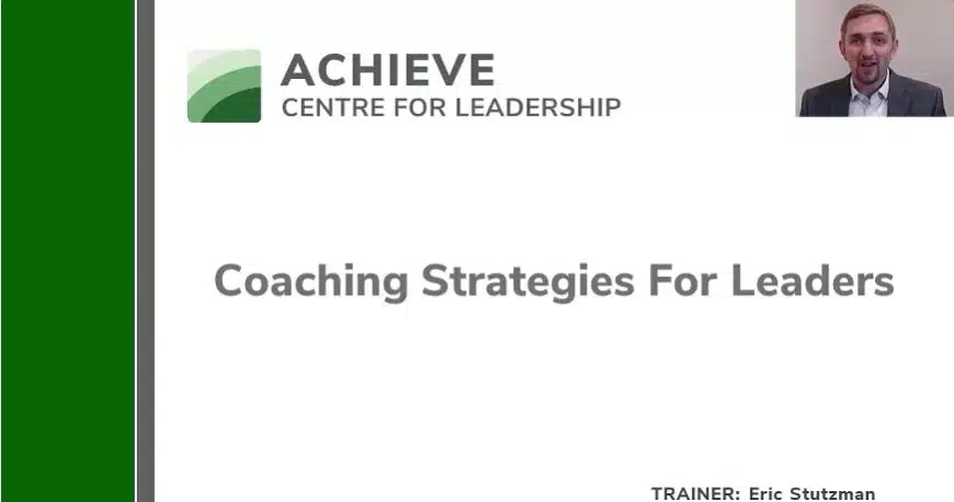  Coaching Strategies For Leaders Book Cover