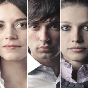 Collage of different faces for Workplace Sexual Harassment workshop