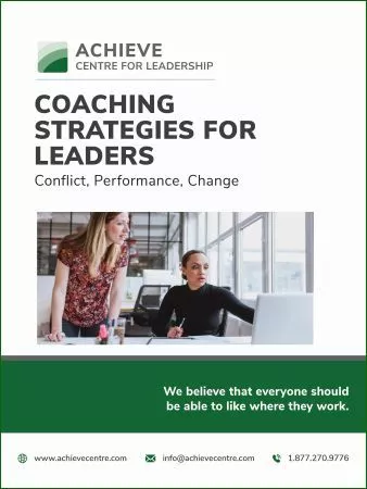  Coaching Strategies for Leaders Book Cover