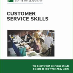 Image of manual cover for Customer Service Skills workshop