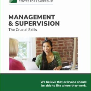 Image of manual cover for Management and Supervision workshop