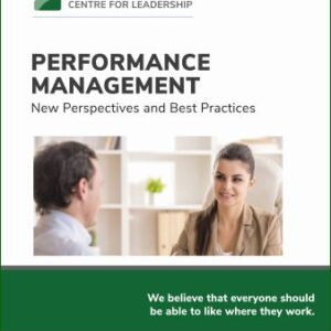 Image of manual cover for Performance Management workshop