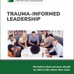 Manual cover for Trauma Informed Leadership workshop
