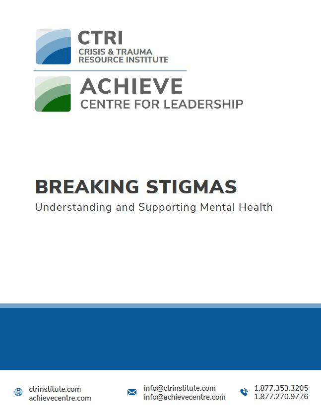  Breaking Stigmas Book Cover