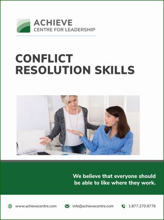  Conflict Resolution Skills Book Cover