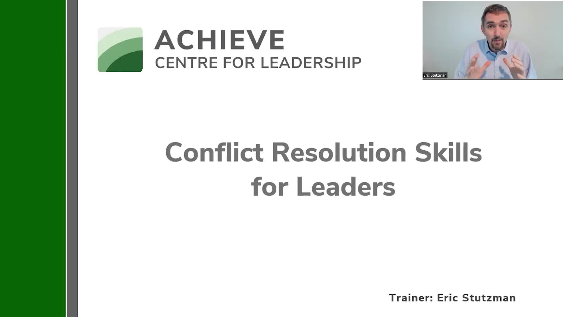  Conflict Resolution Skills for Leaders Book Cover