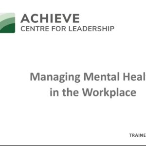 On-demand webinar image for managing mental health in the workplace webinar