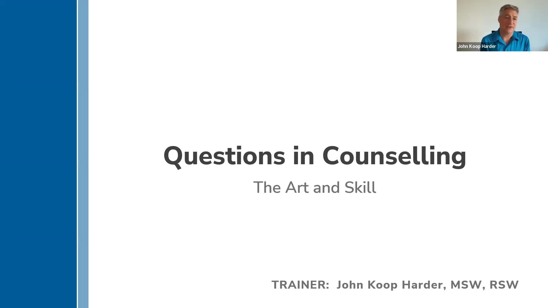  Questions in Counselling Product Image