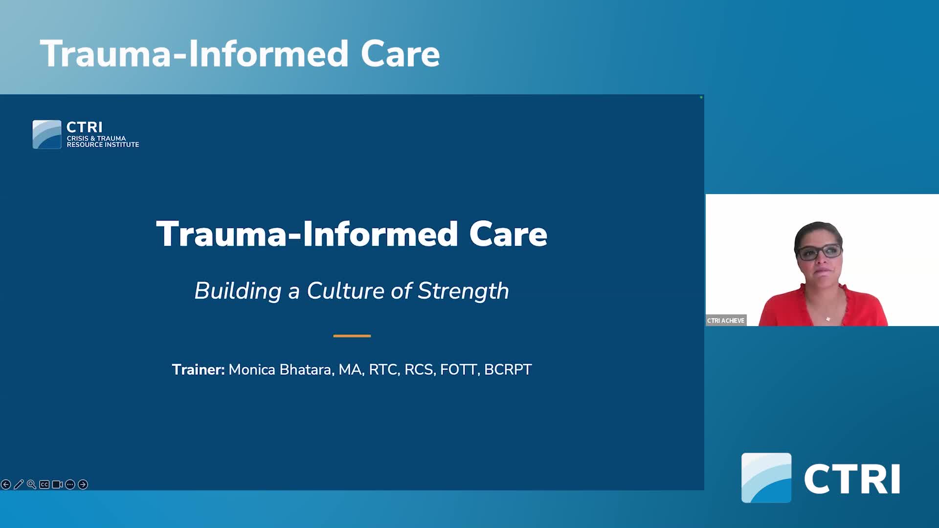 Trauma-Informed Care Part 1 of 1 Product Image